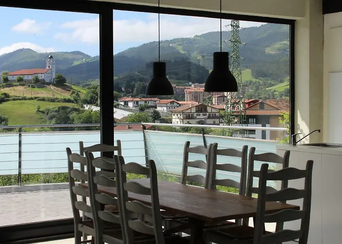 Casa Rural Abaraxka- Espectaculares Vistas A Las Verdes Montanas A Solo 20 Minutos De La Playa\