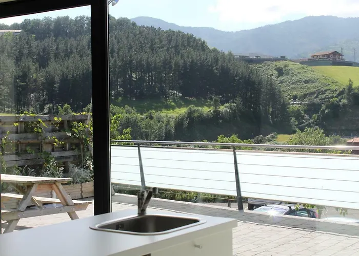 Casa Rural Abaraxka- Espectaculares Vistas A Las Verdes Montanas A Solo 20 Minutos De La Playa\